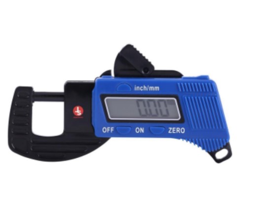 Thickness Gauge – Precision Digital Vernier Micrometer 0-25mm/0.01mm Resolution | LCD Display, Ratchet Thimble, Data Hold | UAE Sheet Metal, Automotive & Jewelry Workshop Essential 
